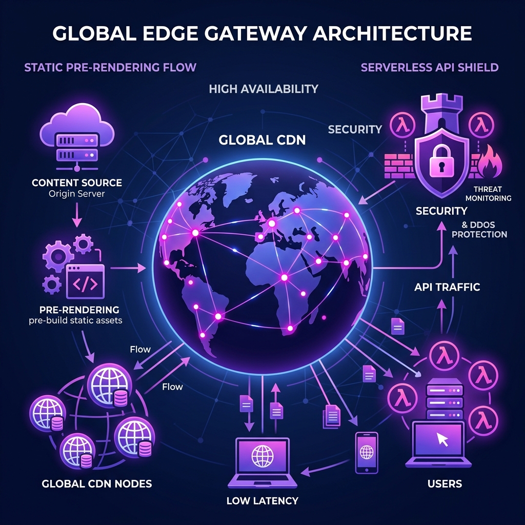 Global Edge-Deployed Frontend Gateway